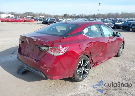 2021 Nissan Sentra Sr Xtronic Cvt z USA, uszkodzony, nr VIN 3N1AB8DV8MY251950